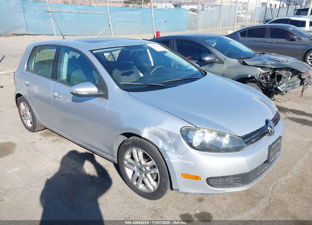 2010 VOLKSWAGEN GOLF 4-DOOR VIN: WVWDA7AJ4AW000337