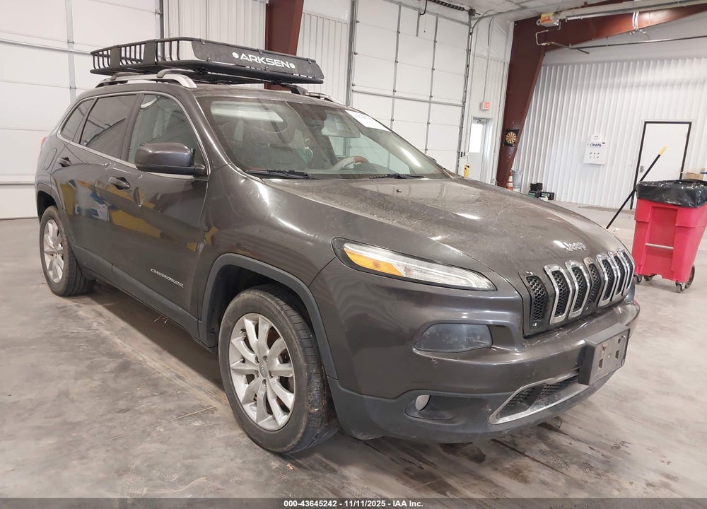 2015 JEEP CHEROKEE LIMITED VIN: 1C4PJMDB5FW756900