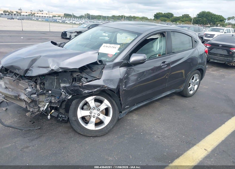 2016 HONDA HR-V EX VIN: 3CZRU5G5XGM704279