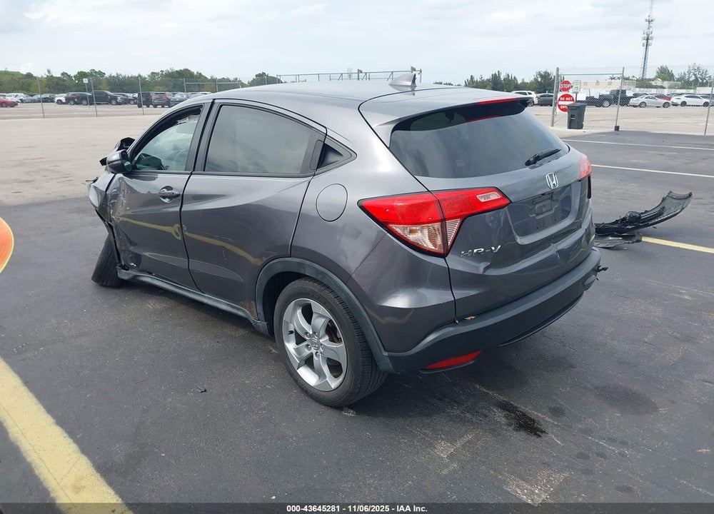 2016 HONDA HR-V EX VIN: 3CZRU5G5XGM704279