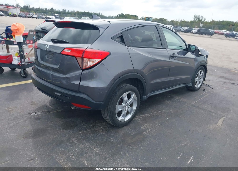 2016 HONDA HR-V EX VIN: 3CZRU5G5XGM704279
