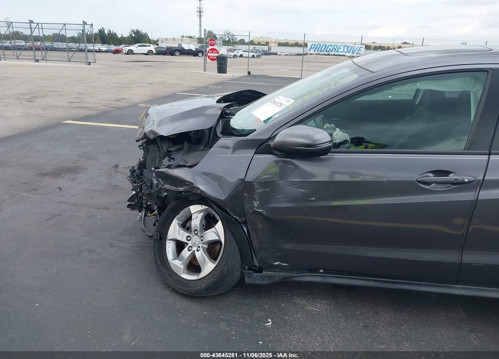 2016 HONDA HR-V EX VIN: 3CZRU5G5XGM704279