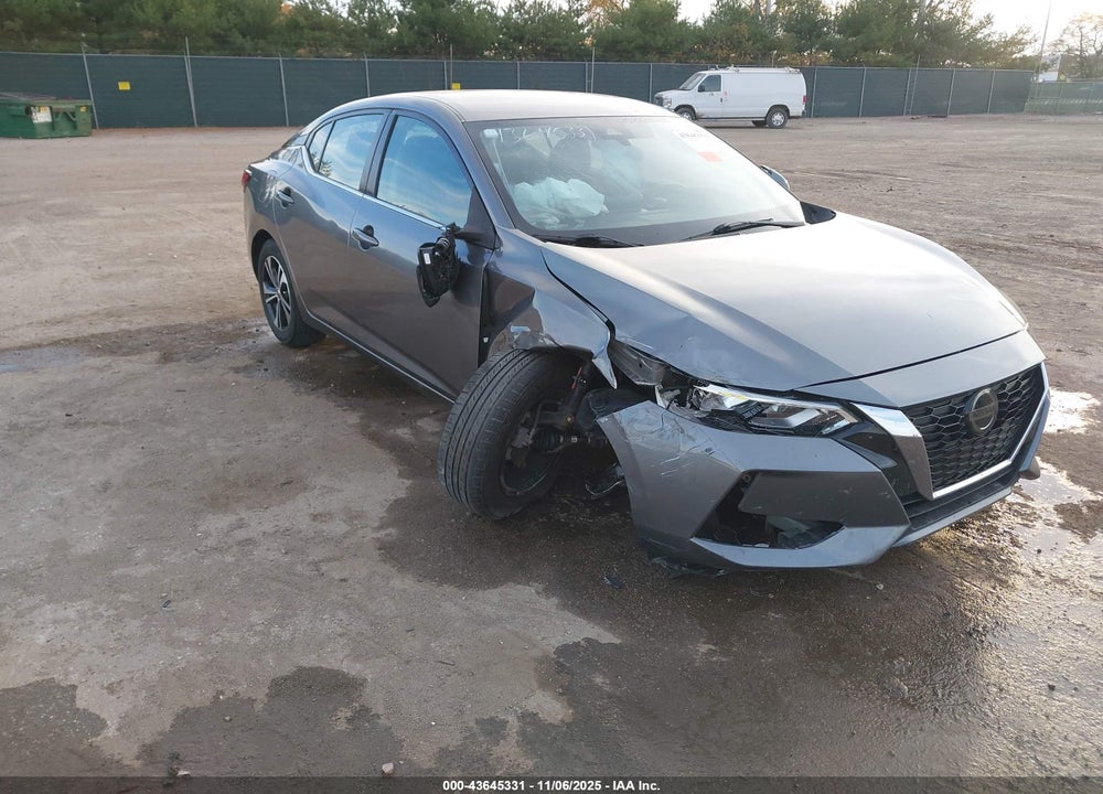 2021 NISSAN SENTRA SV XTRONIC CVT VIN: 3N1AB8CV0MY256738