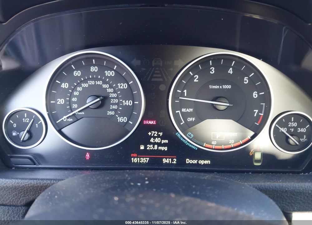 2013 BMW 328I VIN: WBA3A5G51DNP27095