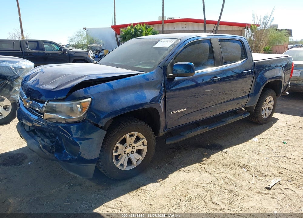 2019 CHEVROLET COLORADO LT VIN: 1GCGSCEN5K1119903