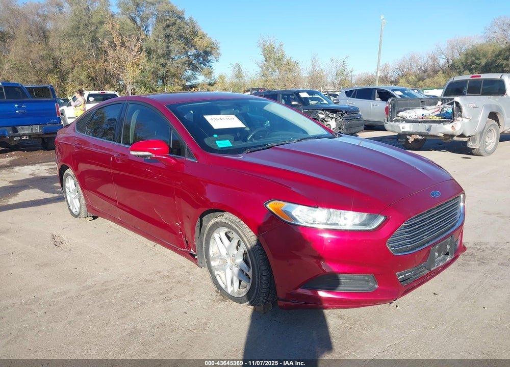 2016 FORD FUSION SE VIN: 3FA6P0H77GR290504