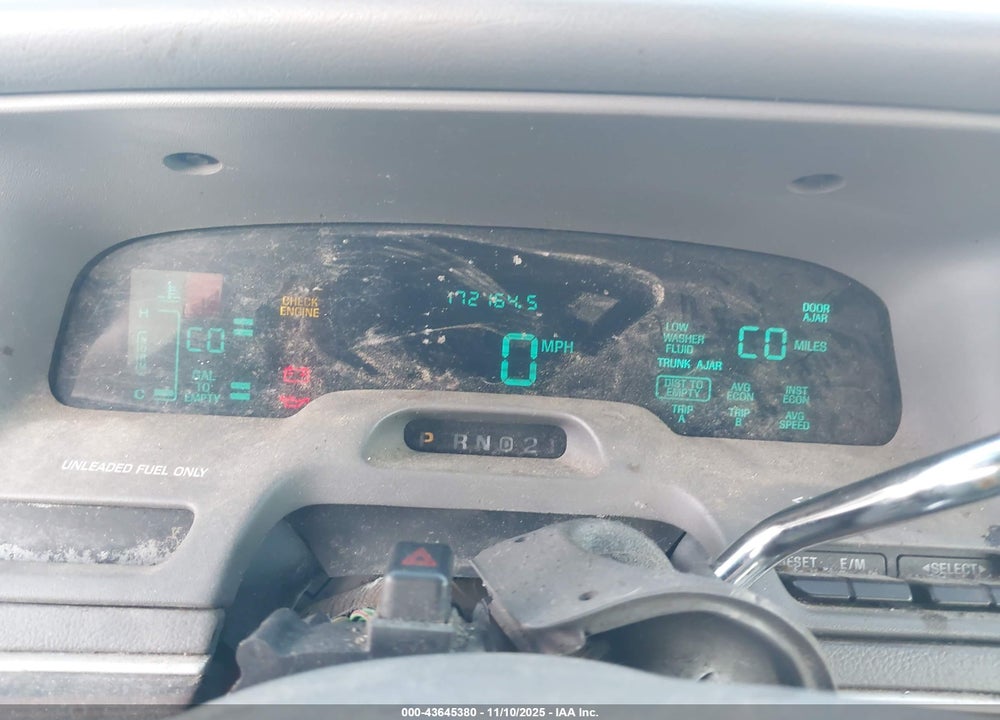 1995 MERCURY GRAND MARQUIS LS VIN: 2MELM75W5SX701708