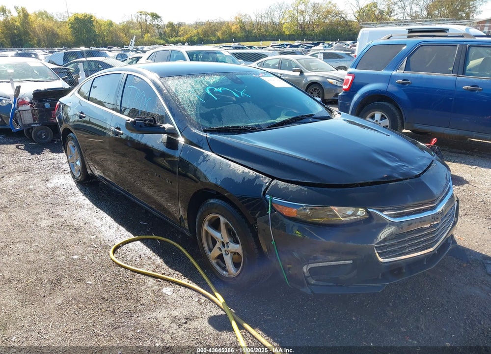 2016 CHEVROLET MALIBU LS VIN: 1G1ZB5ST4GF320749