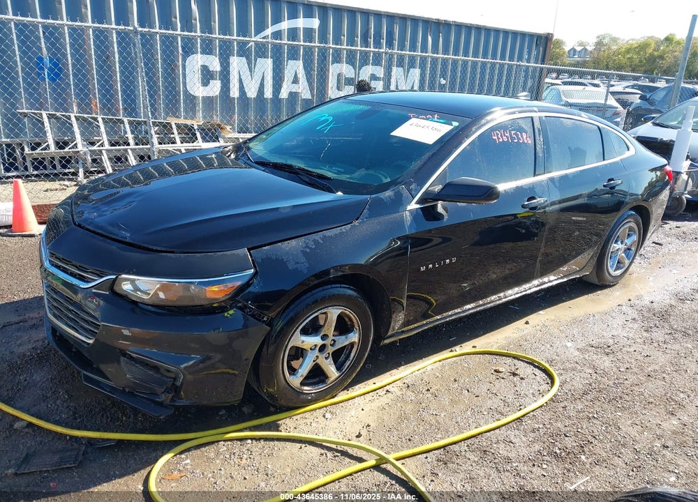 2016 CHEVROLET MALIBU LS VIN: 1G1ZB5ST4GF320749