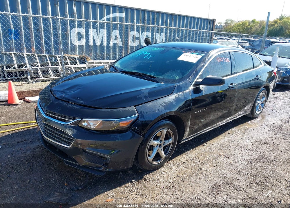 2016 CHEVROLET MALIBU LS VIN: 1G1ZB5ST4GF320749