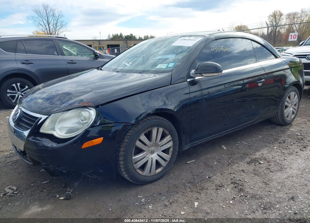 2008 VOLKSWAGEN EOS KOMFORT/TURBO VIN: WVWBA71F58V051865