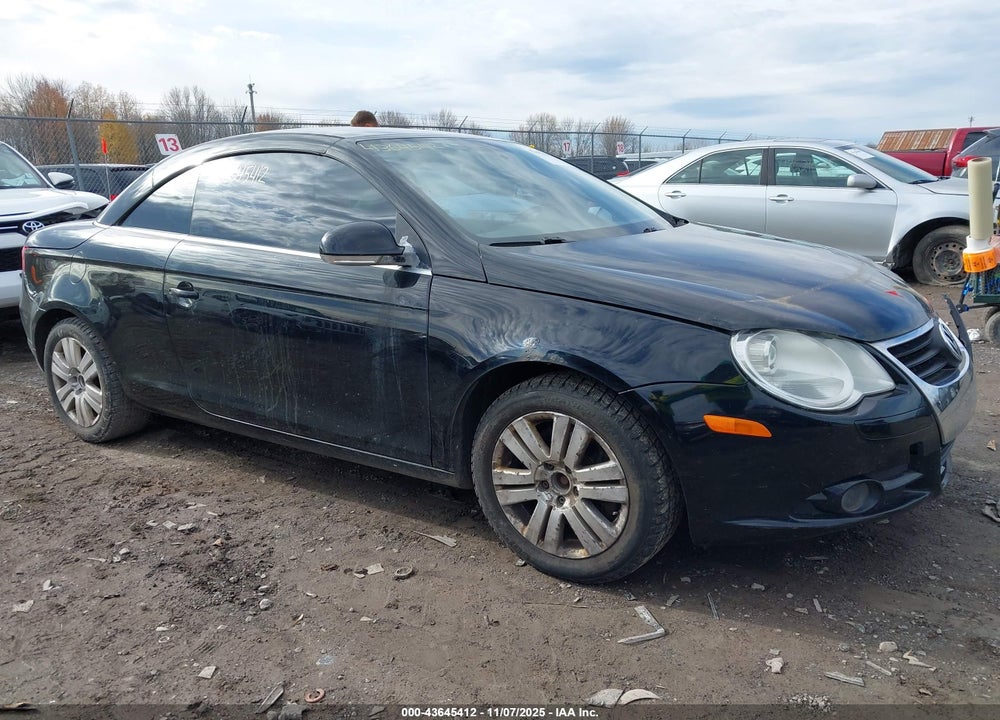 2008 VOLKSWAGEN EOS KOMFORT/TURBO VIN: WVWBA71F58V051865
