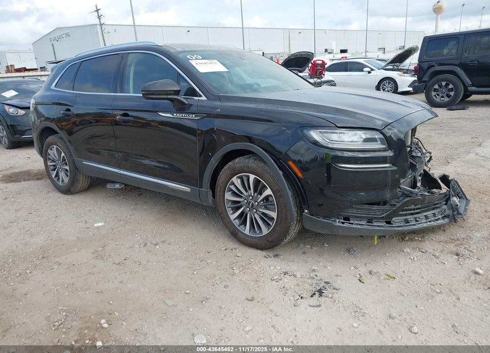 2022 LINCOLN NAUTILUS STANDARD VIN: 2LMPJ6J90NBL22848