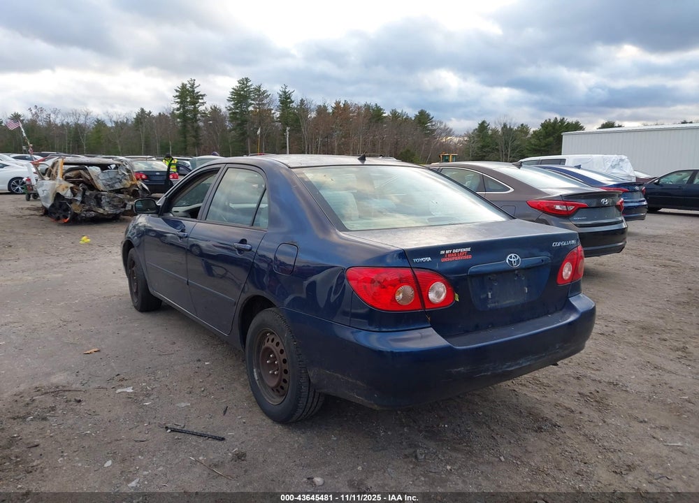 2007 TOYOTA COROLLA LE VIN: 2T1BR32E37C748427