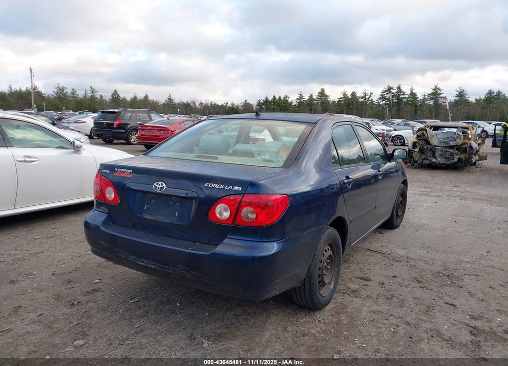 2007 TOYOTA COROLLA LE VIN: 2T1BR32E37C748427
