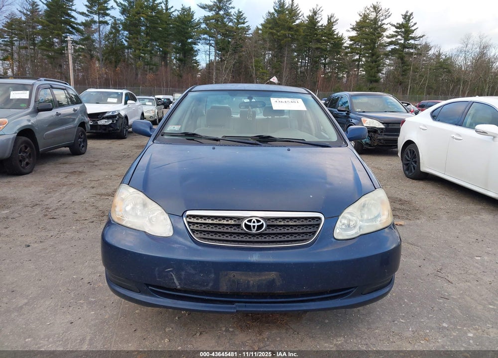 2007 TOYOTA COROLLA LE VIN: 2T1BR32E37C748427