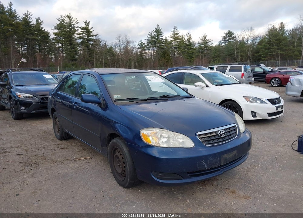 2007 TOYOTA COROLLA LE VIN: 2T1BR32E37C748427