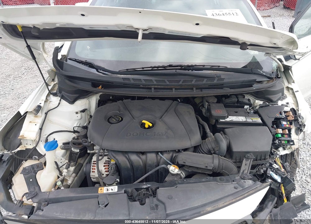 2016 KIA FORTE LX VIN: KNAFK4A61G5509765