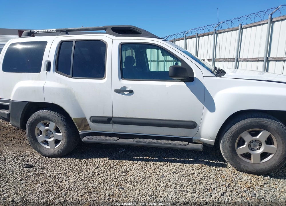 2007 NISSAN XTERRA X VIN: 5N1AN08U57C541644