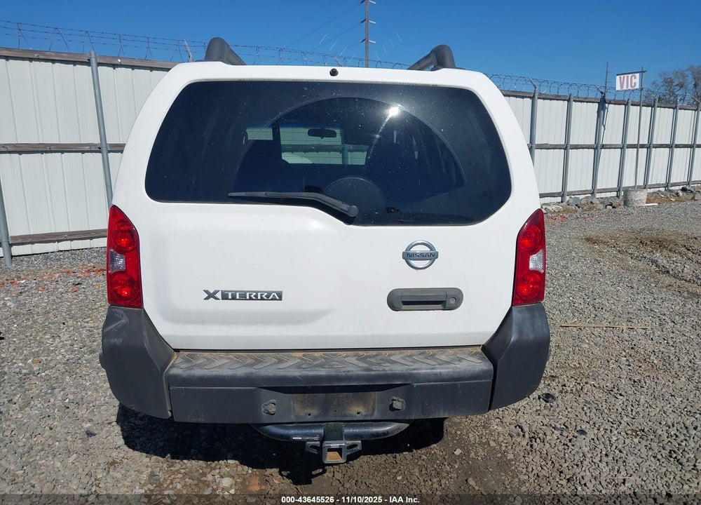 2007 NISSAN XTERRA X VIN: 5N1AN08U57C541644