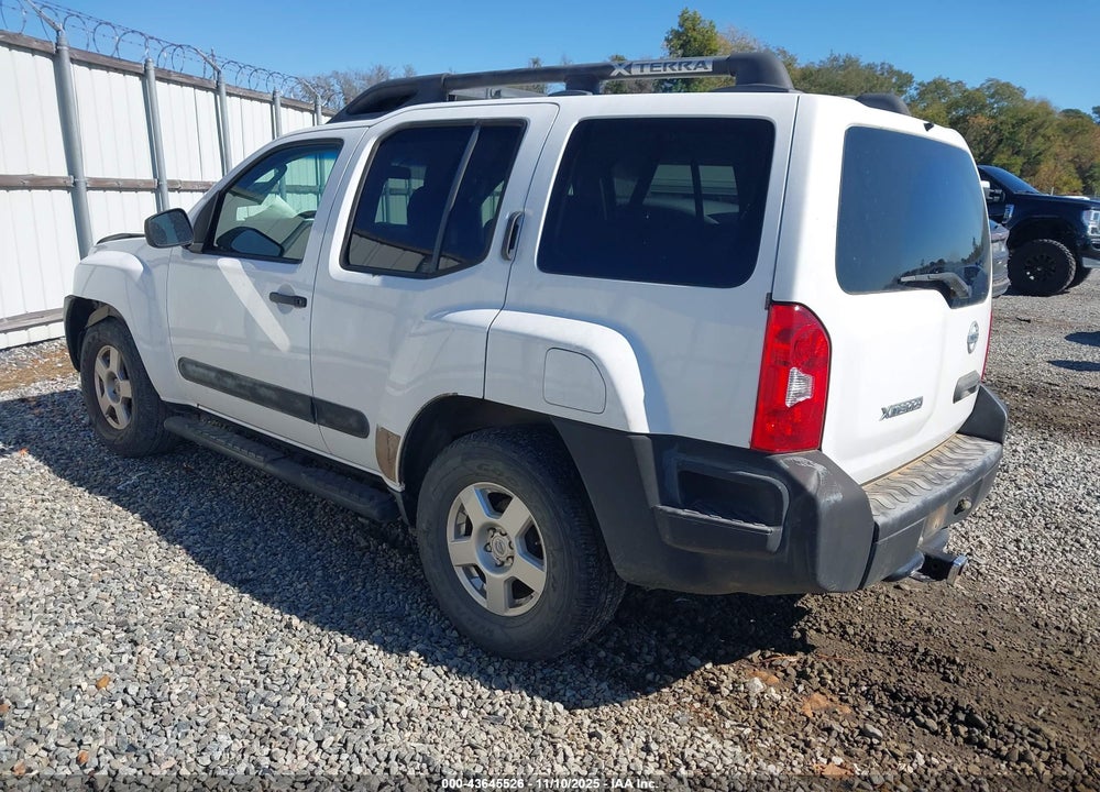 2007 NISSAN XTERRA X VIN: 5N1AN08U57C541644