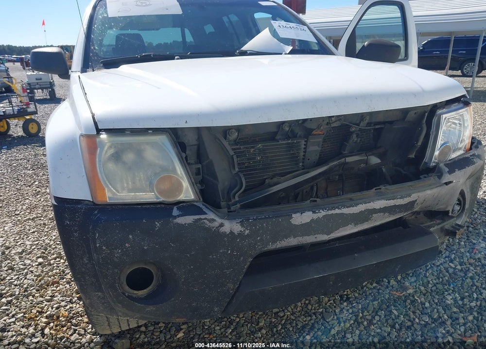 2007 NISSAN XTERRA X VIN: 5N1AN08U57C541644