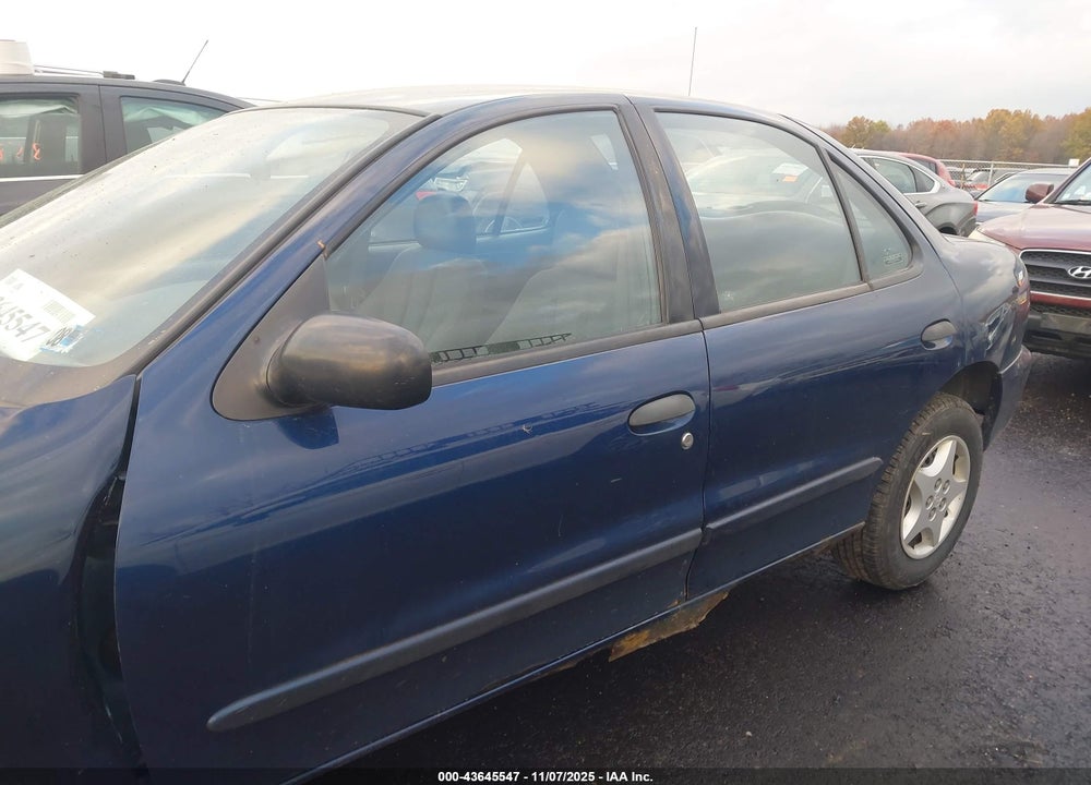 2002 CHEVROLET CAVALIER VIN: 1G1JC524727268328