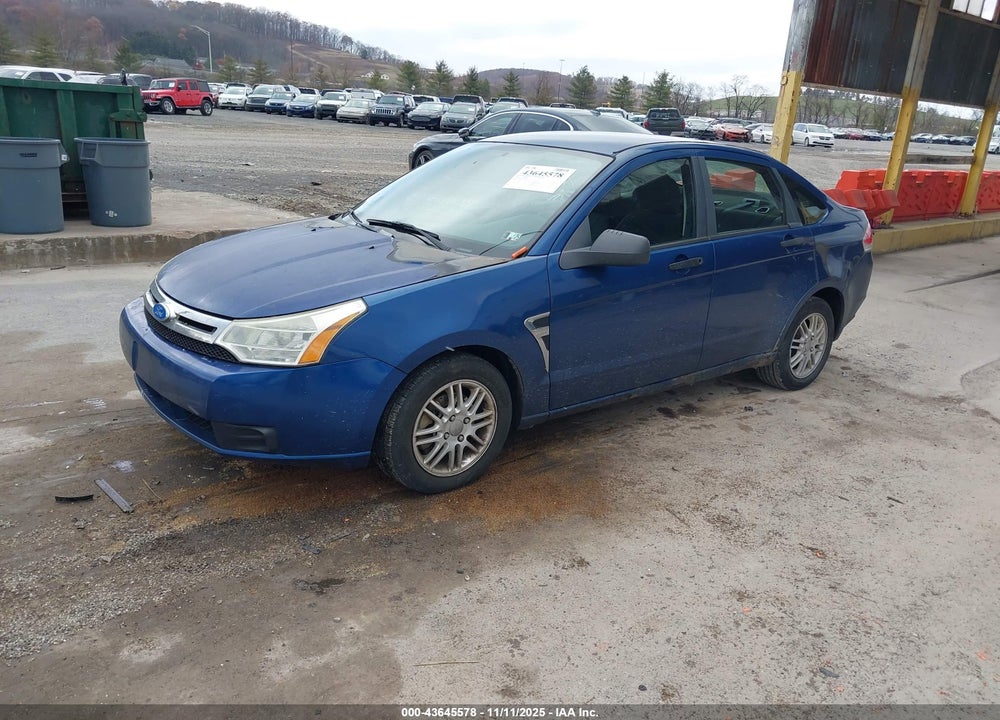 2008 FORD FOCUS VIN: 1FAHP35N38W269113