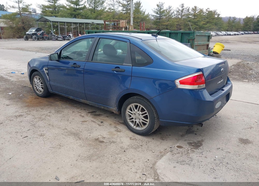 2008 FORD FOCUS VIN: 1FAHP35N38W269113