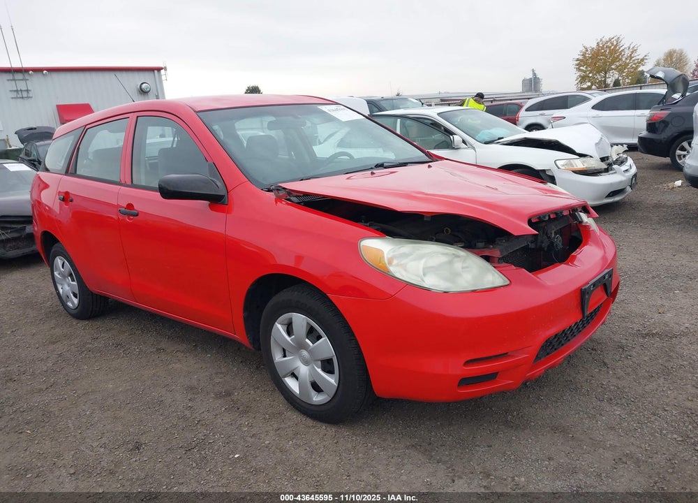 2004 TOYOTA MATRIX STANDARD VIN: 2T1LR32E14C295781