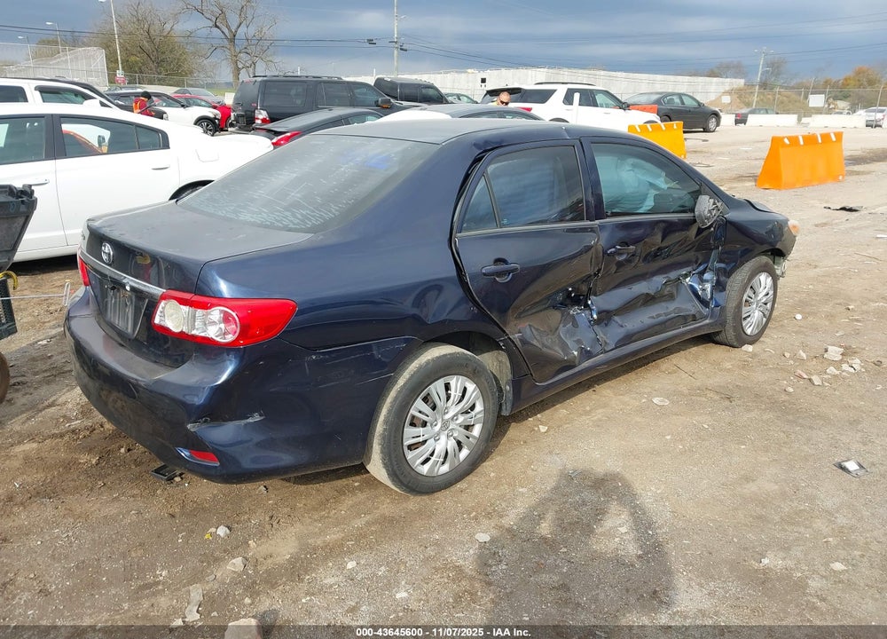 2013 TOYOTA COROLLA L VIN: 2T1BU4EEXDC084638