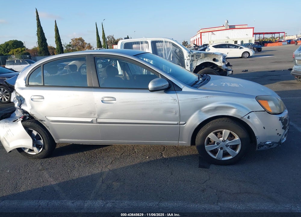 2010 KIA RIO LX VIN: KNADH4A38A6673706