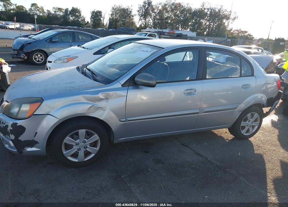 2010 KIA RIO LX VIN: KNADH4A38A6673706