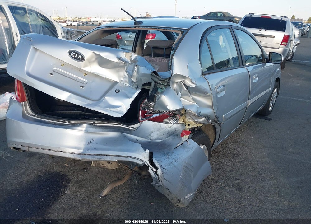 2010 KIA RIO LX VIN: KNADH4A38A6673706