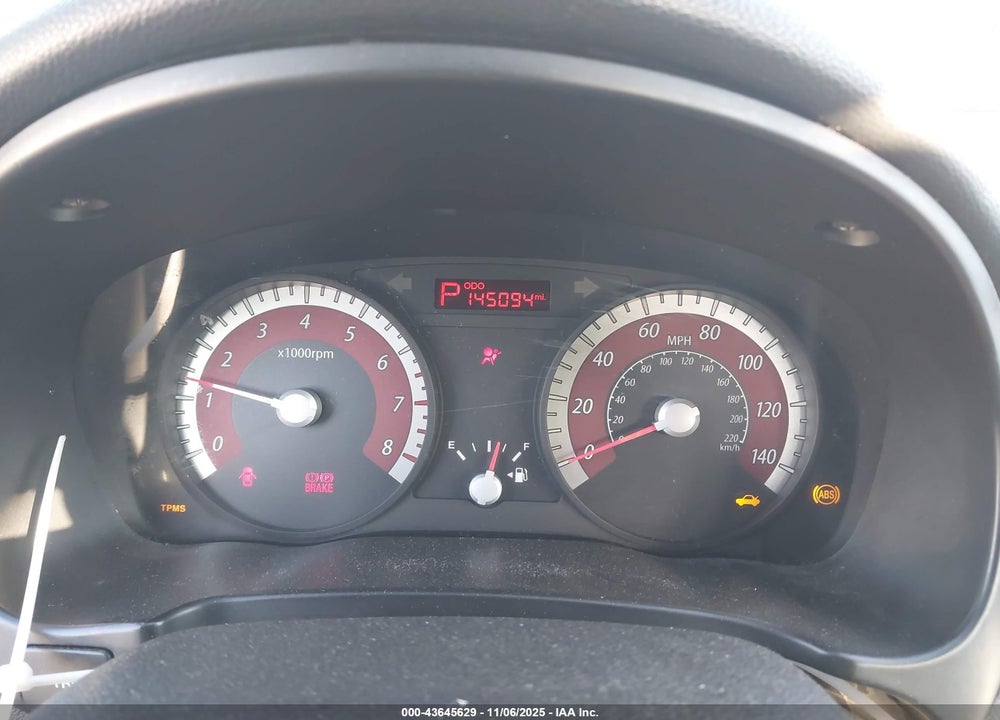 2010 KIA RIO LX VIN: KNADH4A38A6673706