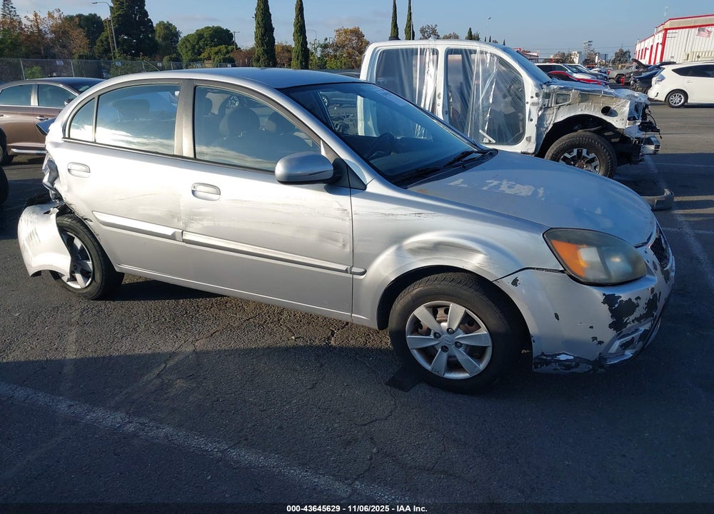 2010 KIA RIO LX VIN: KNADH4A38A6673706
