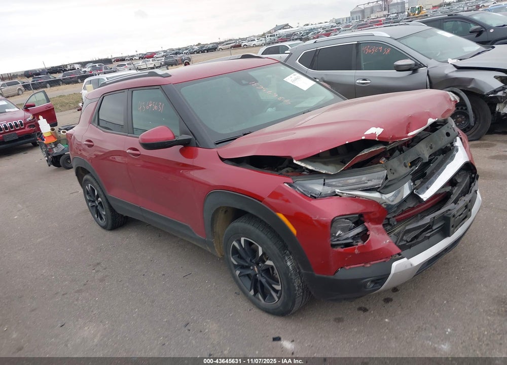 2021 CHEVROLET TRAILBLAZER AWD LT VIN: KL79MRSL9MB031326