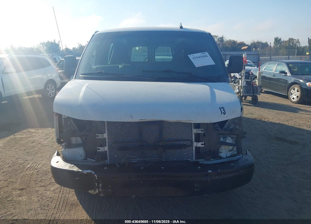 2018 CHEVROLET EXPRESS 2500 WORK VAN VIN: 1GCWGBFG4J1343766