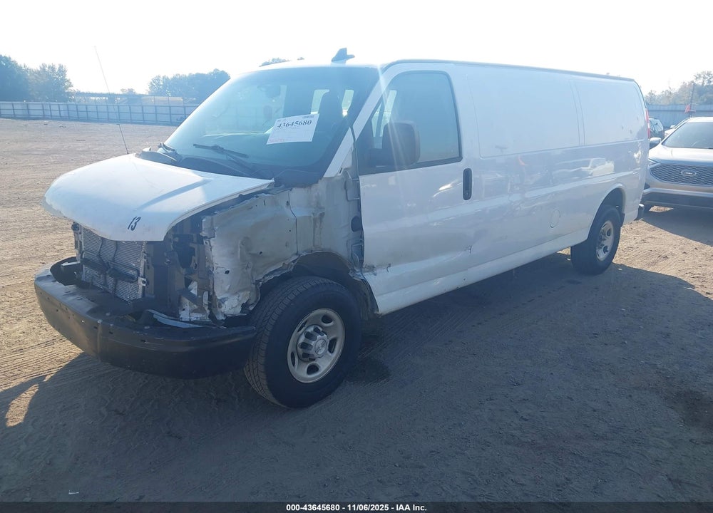 2018 CHEVROLET EXPRESS 2500 WORK VAN VIN: 1GCWGBFG4J1343766