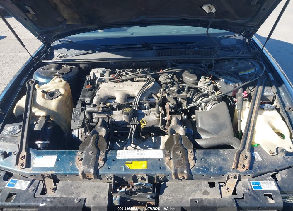 1997 OLDSMOBILE CUTLASS SUPREME SERIES I VIN: 1G3WH12M8VF328196