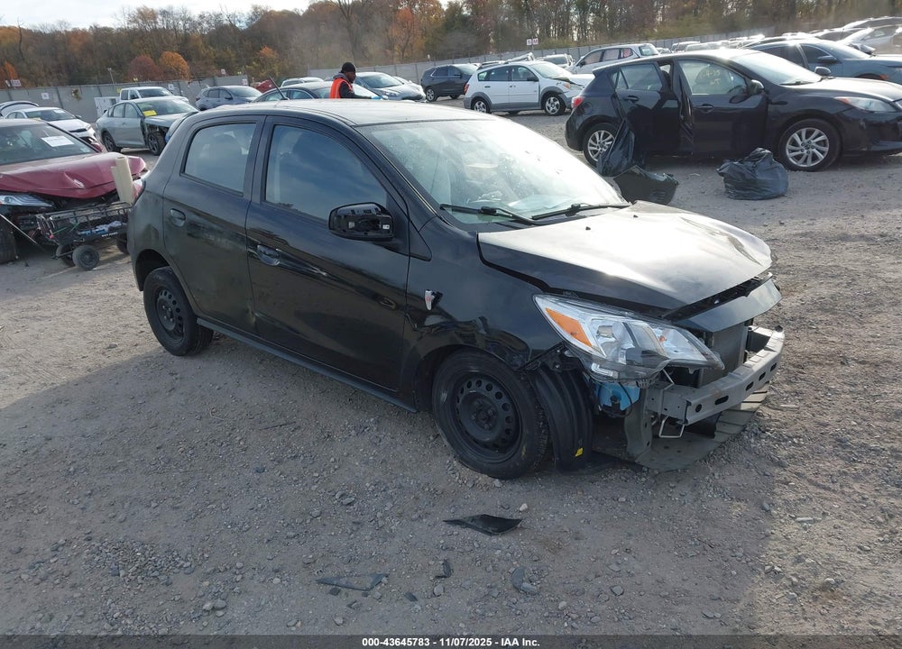 2021 MITSUBISHI MIRAGE CARBONITE EDITION/ES/LE VIN: ML32AUHJ6MH000881