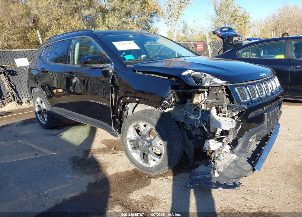 2018 JEEP COMPASS LIMITED 4X4 VIN: 3C4NJDCB1JT341547