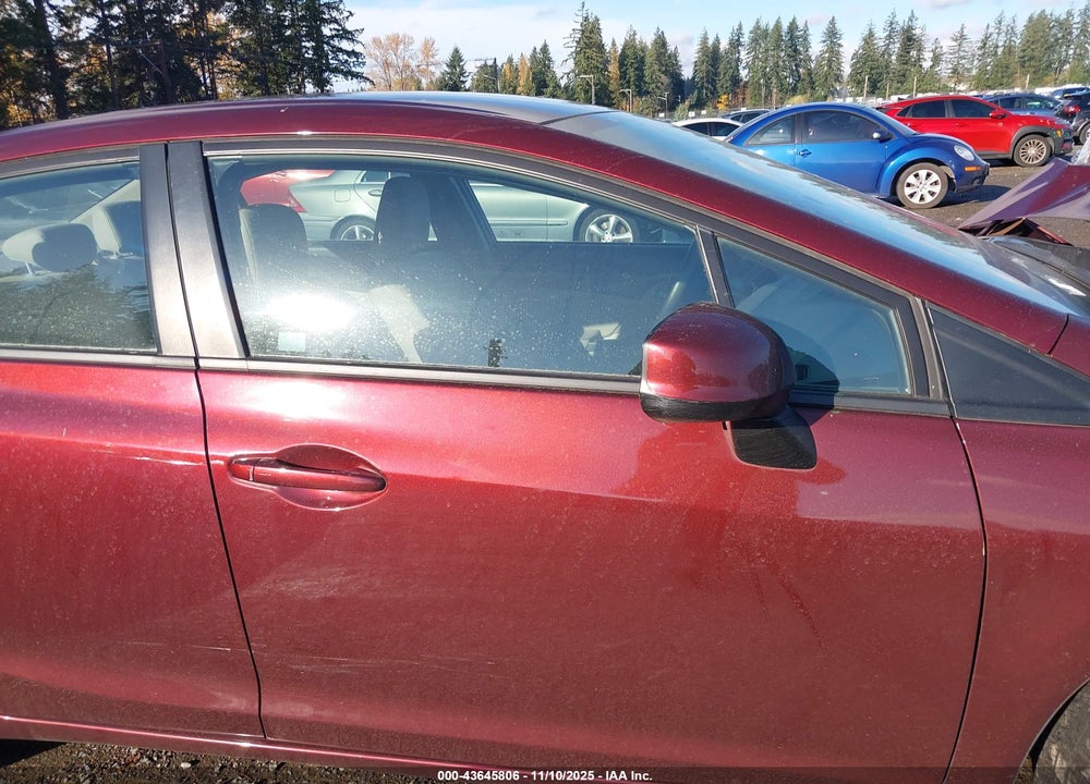 2012 HONDA CIVIC VIN: 19XFB2F56CE026844