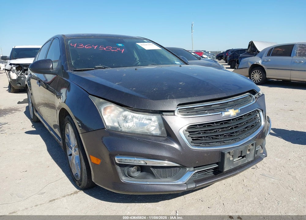 2015 CHEVROLET CRUZE LTZ VIN: 1G1PG5SB5F7116406