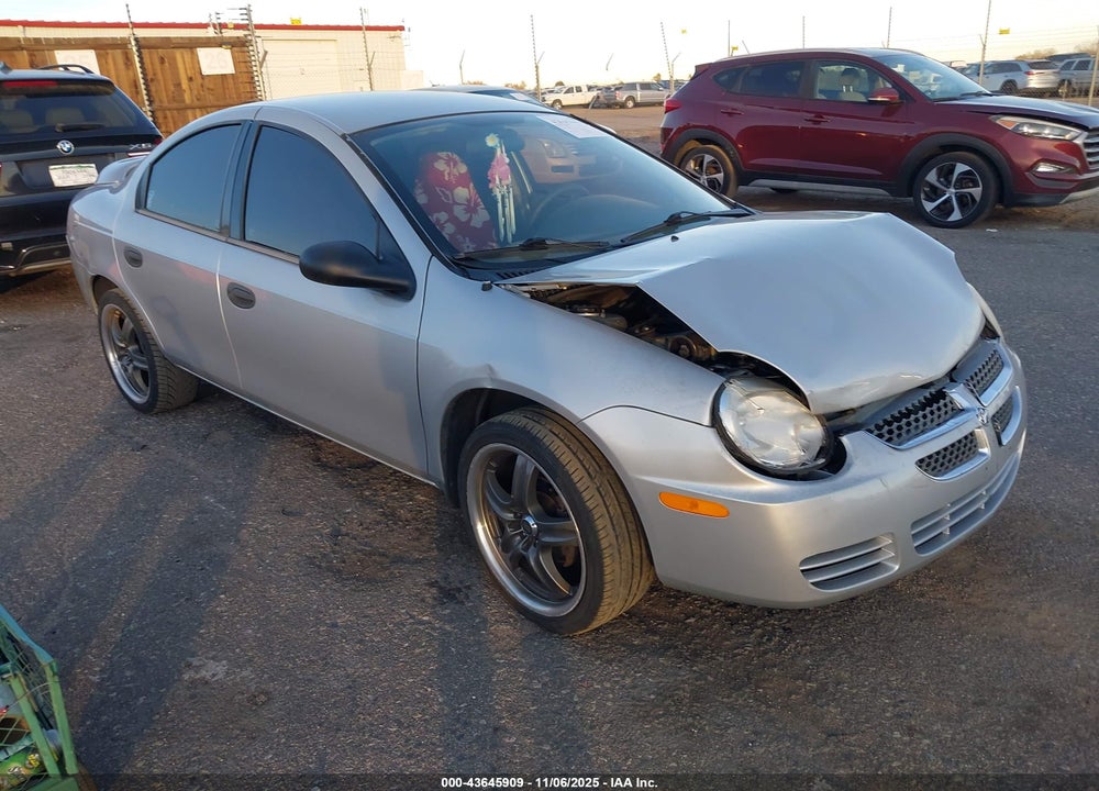 2005 DODGE NEON SE VIN: 1B3ES26C55D211287