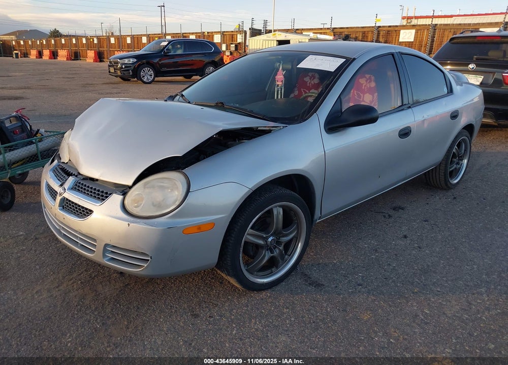 2005 DODGE NEON SE VIN: 1B3ES26C55D211287