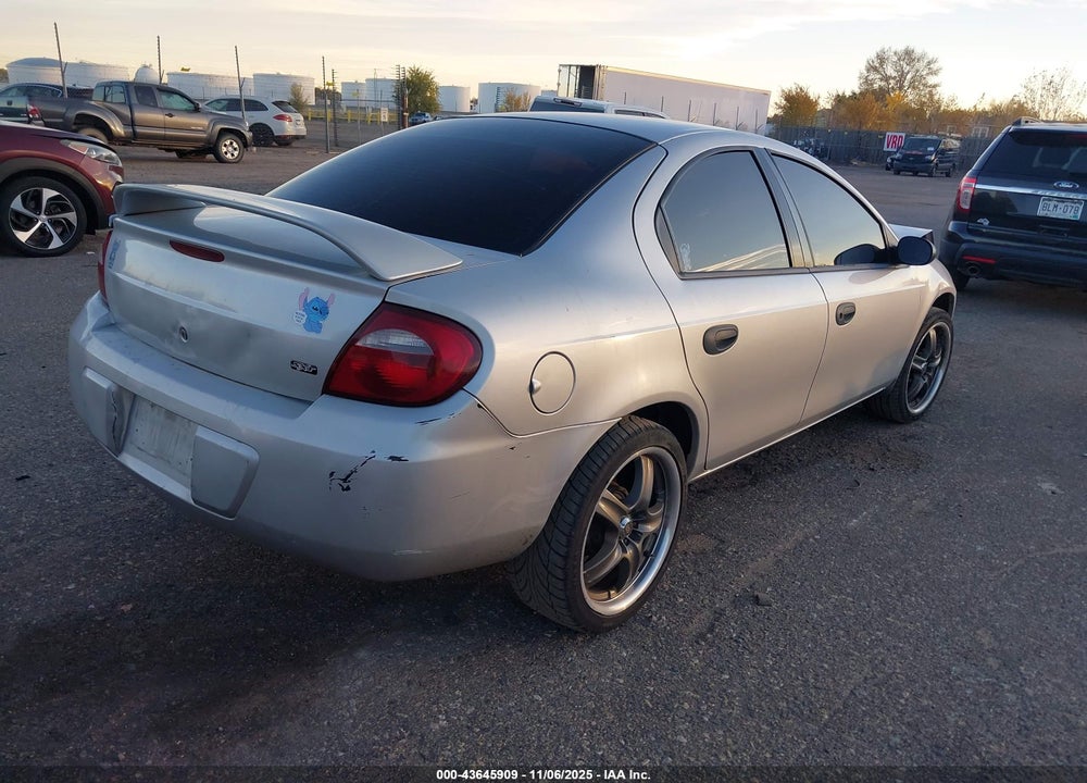 2005 DODGE NEON SE VIN: 1B3ES26C55D211287