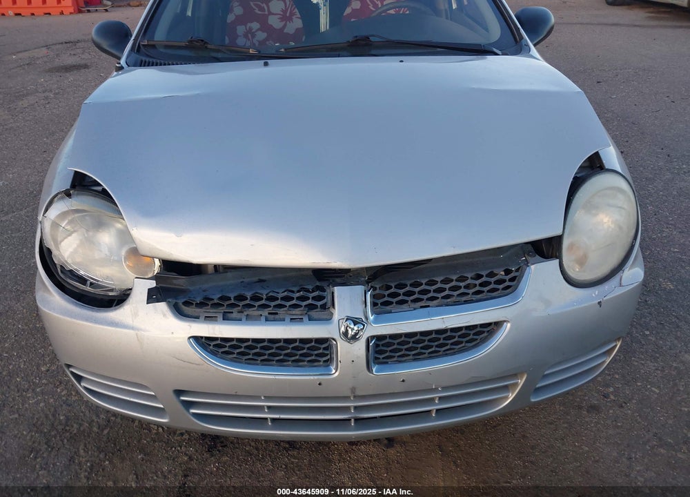 2005 DODGE NEON SE VIN: 1B3ES26C55D211287