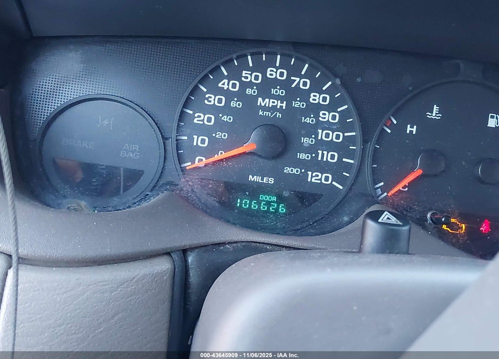 2005 DODGE NEON SE VIN: 1B3ES26C55D211287