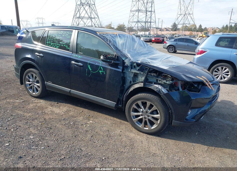 2018 TOYOTA RAV4 HYBRID LIMITED VIN: JTMDJREVXJD256308